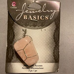 🌻5/$20🌻 Pink Rose Quartz Pendant